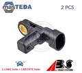 31258 ABS SENSOR DREHZAHLFÜHLER HINTEN ABS 2PCS FÜR JAGUAR XK,S-TYPE,XJ,XK 8