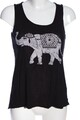 ATMOSPHERE Print-Shirt Damen Shirt Gr. DE 36 schwarz-hellgrau Casual-Look