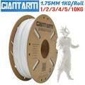 GIANTARM 1/2/3/4/5/10KG 3D Drucker Filament 1kg/Rolle 1.75mm PLA warmes Weiß DE
