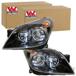 2x VAN WEZEL H7/H1 SCHEINWERFER SET LINKS+RECHTS passend für OPEL ASTRA