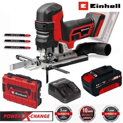 Einhell Professional Stichsäge TP-JST 18/135 Li BL 18V Akku 4.0 Ah +SF Koffer 