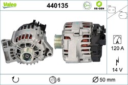 Valeo 440135 Generator für FORD