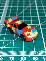 Micro Machines, Hasbro, 2001, Chevy Corvette, Aqua Stunts Kollektion #11
