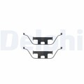 DELPHI Zubehörsatz, Scheibenbremsbelag LX0295 für BMW LAND ROVER