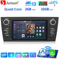 7" Android13 Autoradio Für BMW 3er E90 E91 E92 E93 Carplay GPS Navi WIFI BT DAB+