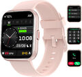 Smartwatch Damen Telefonfunktion Armbanduhr Watch für iPhone Samsung Huawei Tab