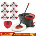 3/6pcs Ersatz Wischbezug für Vileda Turbo Wischmop Easy Wring Clean Moppkopf Mop