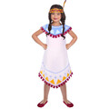 Indianerin Kostüm Gr. 110  Indianer Mädchen Kleid Fasching Karneval Kinder
