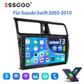 2+64G Android 14 Autoradio Apple CarPlay GPS Navi RDS Für Suzuki Swift 2005-2010