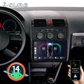 Apple Carplay 2+32G Android 14 Autoradio GPS Navi RDS für VW Touran 2003-2010