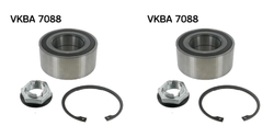 SKF 2x Radnabe Radlagersatz vorne für Land Rover Discovery Sport Range Jaguar