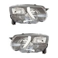 2X ALKAR HALOGEN SCHEINWERFER SATZ LINKS+RECHTS passend für PEUGEOT PARTNER RIFT