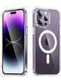 MagSafe Hülle für iPhone 16 15 14 13 12 11 Pro Max Schutz Magnet Clear Case