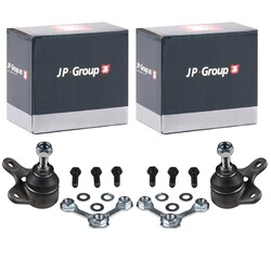 2x JP GROUP TRAGGELENK FÜHRUNGSGELENK passend für SEAT AROSA VW LUPO POLO