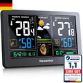 Newentor Wetterstation Funk mit Außensensor - Funkwetterstation mit