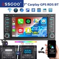 Für VW T5 Multivan Transporter Android 14 Autoradio Carplay GPS Navi RDS BT KAM