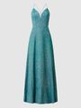 Damen Abendkleid von LUXUAR LIMITED mit Glitter-Effekt - Grün, 32 (P&C) - neu
