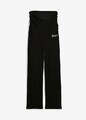 Bundfalten-Sporthose Gr. 40/42 Schwarz Damenhose Weite-Pants Neu*