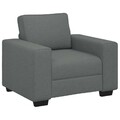 Schlafsofa 1/2-Sitzer mit Kissen Sofa Couch Sofabett Schlafcouch Stoff Sessel