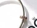 Original Pandora Schmuck Rosegold CZ Funkelnde Herzen Zwischenring Charm ALE R