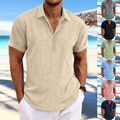 Herren Polo Shirt T-Shirt Poloshirt Herrenshirt Kurzarmshirt Sommer Basic Hemd