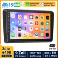 DAB+ 9" 4+64G Android 15 Autoradio Apple Carplay GPS Navi RDS BT Für Audi A3 8P1