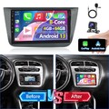 Für Seat Altea XL 2004-2015 Toledo III Autoradio Android GPS Navi Carplay 4+64GB
