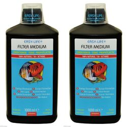 2x 1000 ml Easy Life Flüssiges Filtermedium FFM Wasseraufbereiter Chlor Ammonium