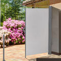 Outsunny Seitenmarkise 300 x 160 cm Sicht- und Sonnenschutz Seitenrollo UV50+