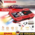 Auto Starthilfe KFZ Jump Starter 1000A/99800mAh Ladegerät Booster Powerbank