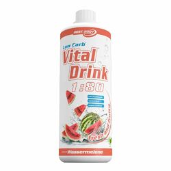 Best Body Low Carb Vital Drink Mineral Drink Konzentrat Sirup 1L Wassermelone