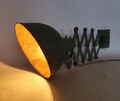 orig. ( Kaiser ) IDELL Scherenlampe Werkstattlampe Wandlampe Bauhaus Leuchte