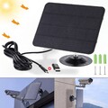 Solarpanel Solarmodul für Eufy Cam E/2C/2C Pro/2 Pro Kamera Akkuladegerät