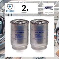 2x ORIGINAL® Hengst Filter Kraftstofffilter für VW Passat Variant Passat