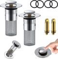Waschbecken Abflusssieb Abflussstopfen Stopper Badezimmer Dusche Haarfänger Sie