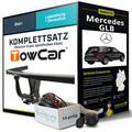 Für MERCEDES GLB Typ X247 Anhängerkupplung starr +eSatz 13pol 07.2019-jetzt Kit