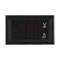 Hochwertig Voltmeter Amperemeter 48 X 29 X 21 Mm DC 0-100V 10A LED Rot