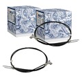 2X VAICO HANDBREMSSEILE SEILZUG BREMSSEIL HINTEN passend für FORD COURIER FIESTA