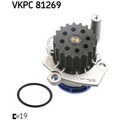 SKF VKPC 81269 Wasserpumpe für VW AUDI SEAT SKODA Kühlwasserpumpe
