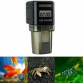 1x Digital automatischer Fischfutterautomat mit Timer für Aquarium & Fisch DE