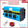 Reiner Sinus Wechselrichter 2000W 3000W Spannungswandler DC 12V auf AC 230V 4USB