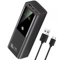 Powerbank PD 100W 20000mAh USB C Externer Akku Schnellladung Tragbares Ladegerät
