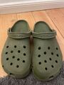 Crocs Classic Clogs Schuhe Unisex Erwachsene 11 Grün, sehr gut erhalten