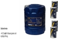 20L Motoröl MANNOL TS-6 UHPD Eco 10W-40 4x MANNOL Leak-Stop ADDITIV