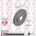 2x ZIMMERMANN - Sport Z Bremsscheibe - 150.1258.52