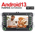 Pumpkin Android 13 Autoradio GPS Navi DVD DAB für VW Golf 5 6 Passat Touran Polo