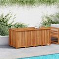 Gartentruhe Gartenbox Auflagenbox Kissenbox Kiste Massivholz Akazie vidaXL