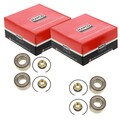 2x MAPCO RADLAGER-SATZ VORNE passend für DACIA SOLENZA RENAULT 11 19 9 CLIO RAPI