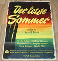 DER LETZTE SOMMER Org. Plakat A 1 -1954- Hardy Krüger, Liselotte Pulver