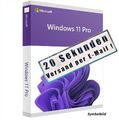 Microsoft Windows 11 Pro Key Professional 32 / 64 Bit Produktschlüssel NEU DE